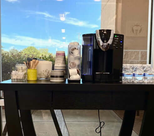 coffee station